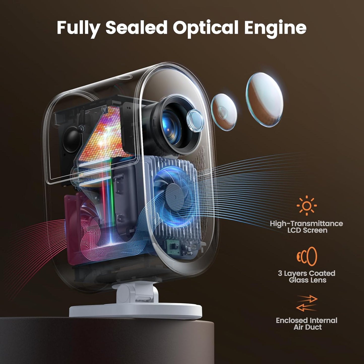 K11 iWIMIUS 1080P Moive Projector